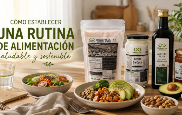 Cómo Establecer una Rutina de Alimentación Saludable y Sostenible