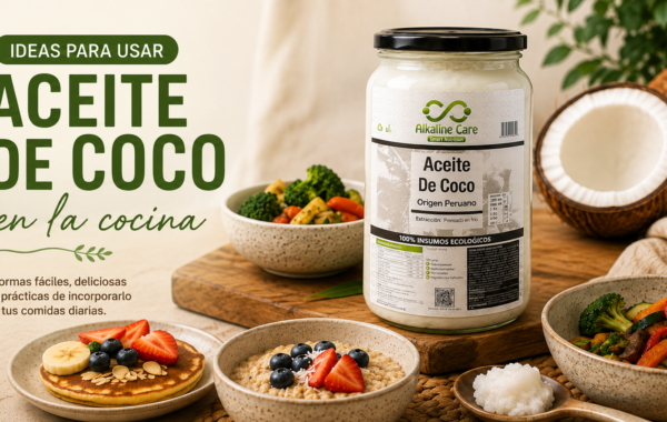 Ideas para usar aceite de coco en la cocina