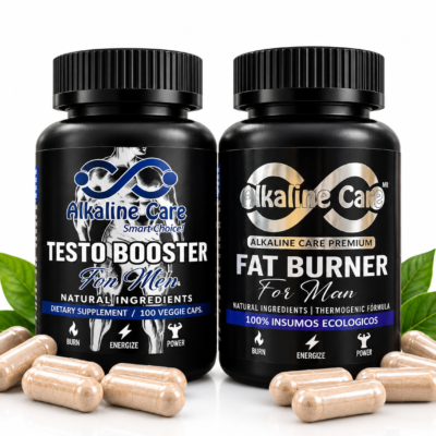 Pack Hombre Activo — Testo Booster + Fat Burner