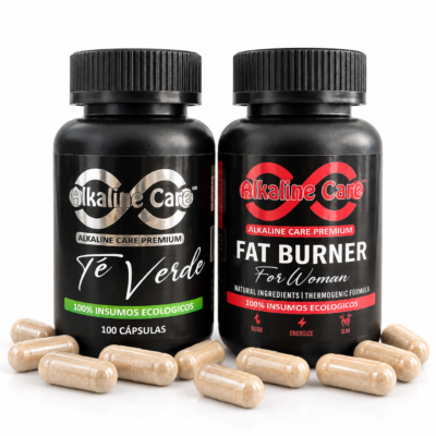 Pack Bienestar Activo — Té Verde + Fat Burner For Woman