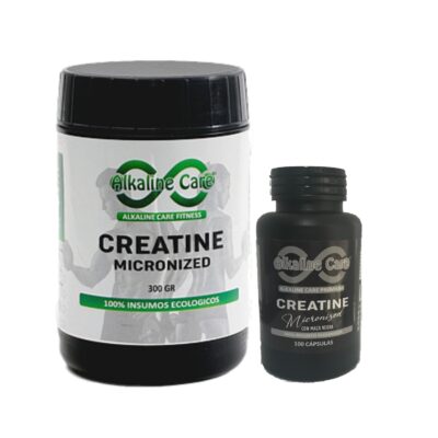 Creatina con Maca Negra — Cápsulas y Polvo