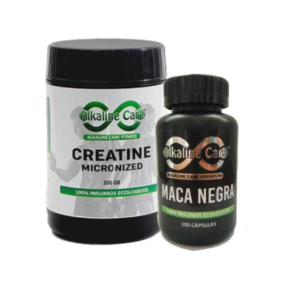 Pack Creatina 300g + Maca Negra 100 Cápsulas