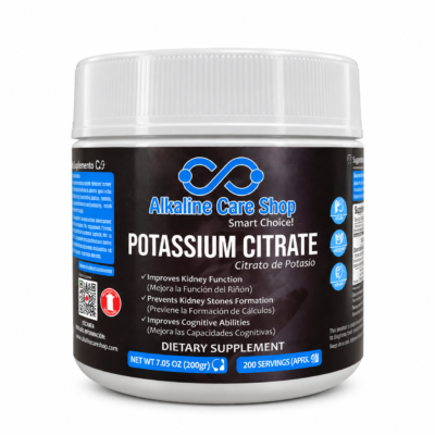 Citrato de Potasio en Polvo — 200g