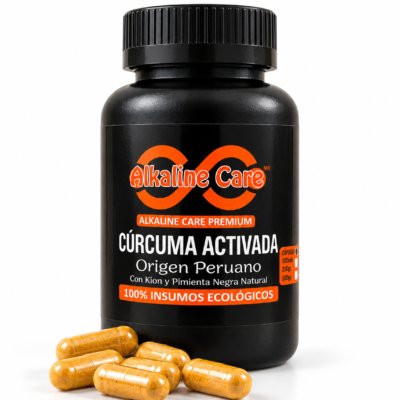Cúrcuma Activada — 100 Cápsulas